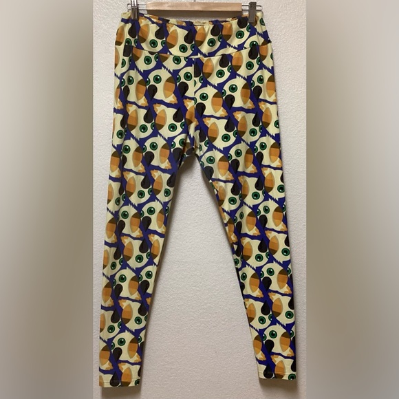 LuLaRoe bird TC Tall and Curvy leggings - Picture 1 of 7
